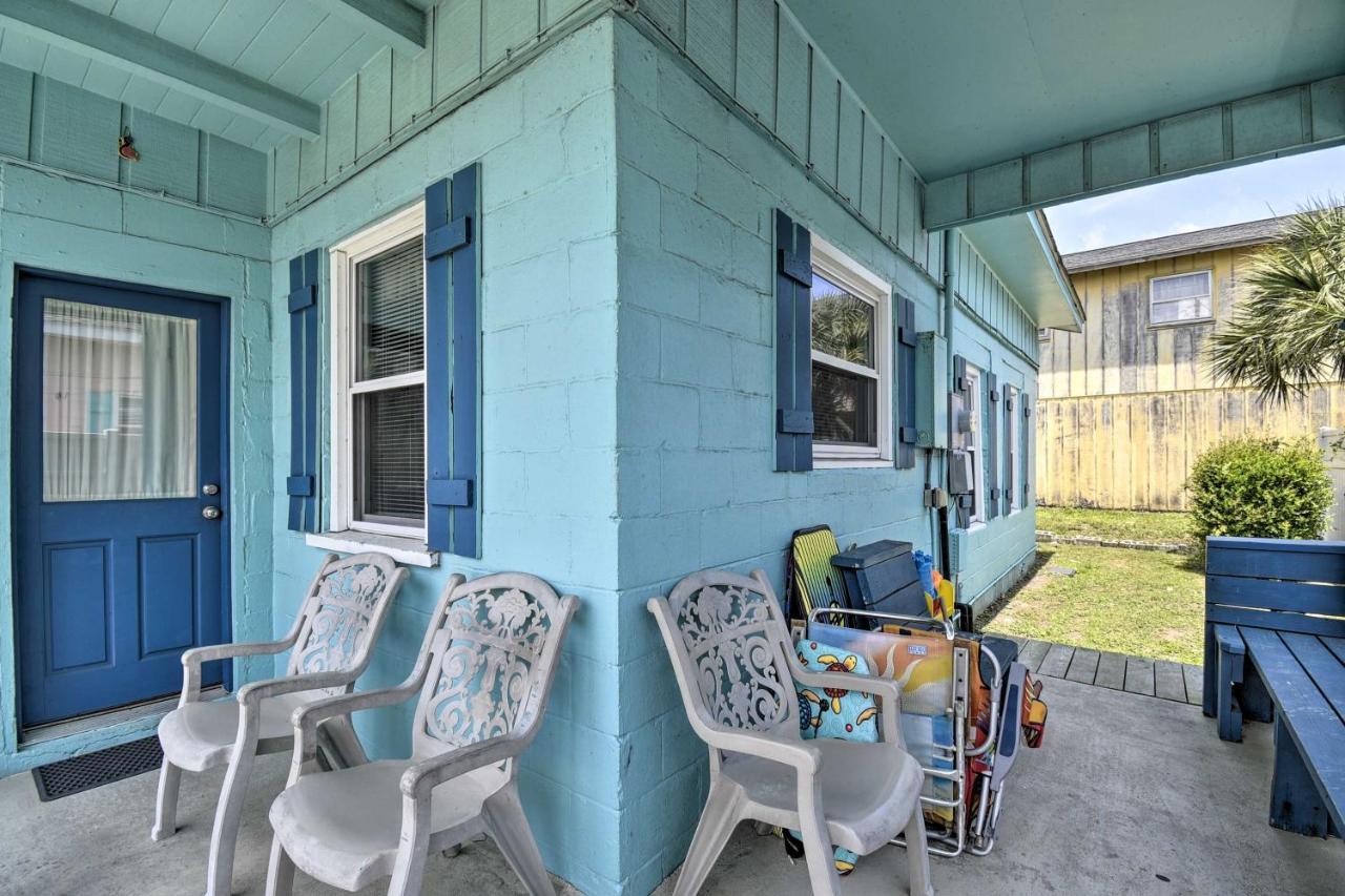 Bright Myrtle Beach Bungalow Steps To The Beach! Exterior photo