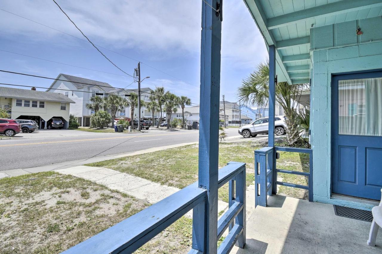 Bright Myrtle Beach Bungalow Steps To The Beach! Exterior photo